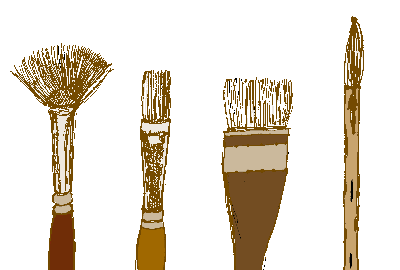 vertical brushes
